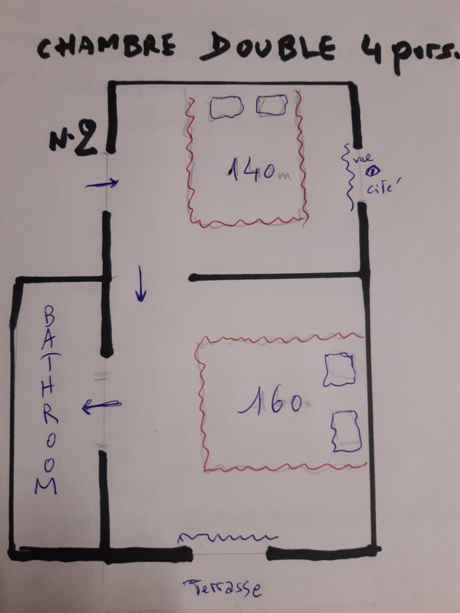 Face Cite - Chambres D'Hotes - Parking & Garage Gratuit - Wi-Fi Gratuit Каркассонн Екстер'єр фото